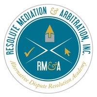 Resolute Mediation & Arbitration Inc; The Alternative Dispute Resolution Academy Logo